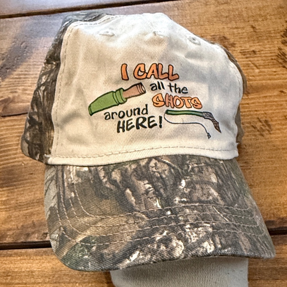 Kids Camouflage Cap with Fun Print